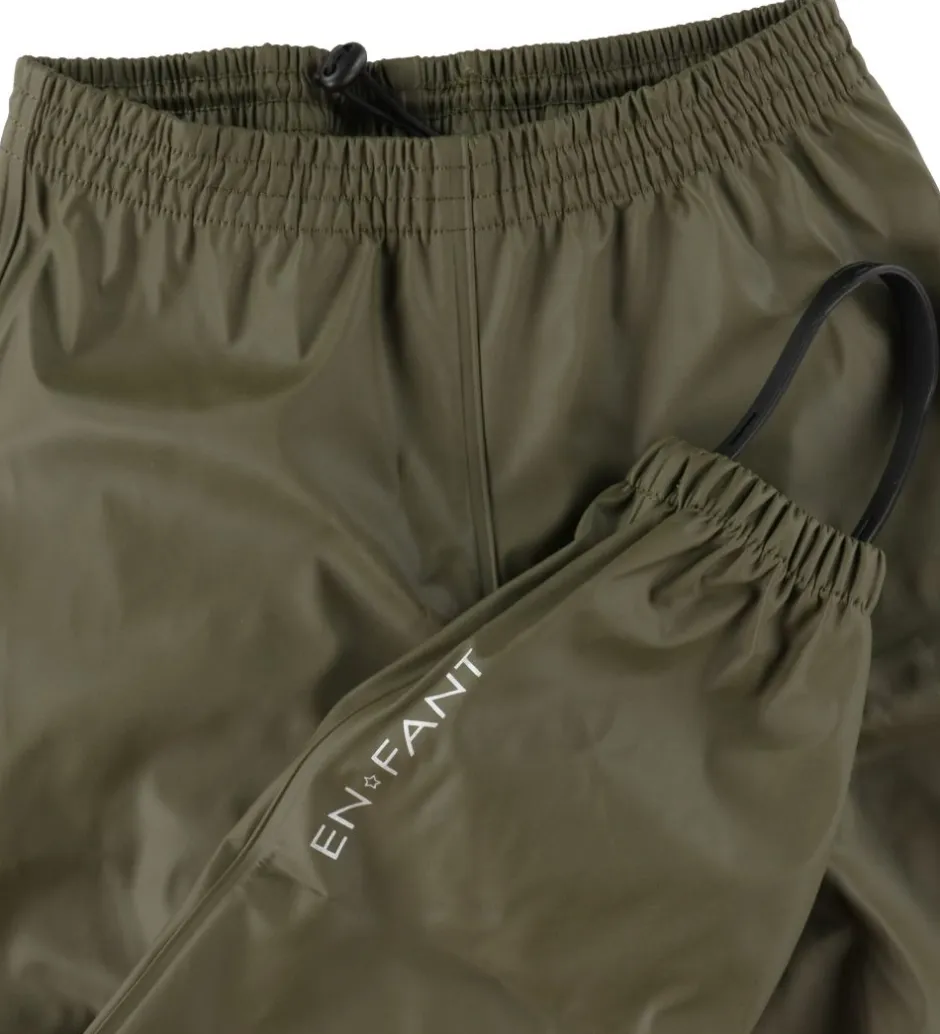 Regntøj|En Fant Regntøj - PU - Ivy Green