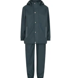 Regntøj|En Fant Regntøj m. Seler - PU - Dark Slate