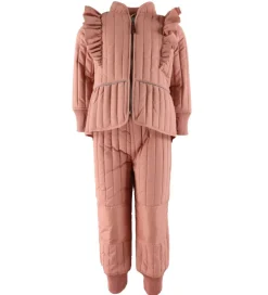 Termotøj|En Fant Termotøj - Old Rose m. Flæser