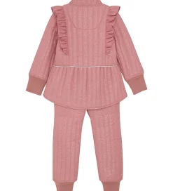 Termotøj|En Fant Termotøj - Old Rose m. Flæser/Glitter