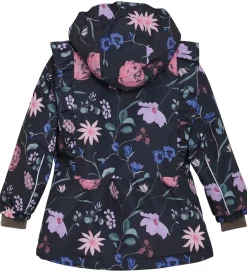 Vinterjakker|En Fant Vinterjakke - Ebony m. Blomster/Flæser