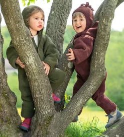 Babyhjelme|Engel Babyhjelm - Uld - Cinnamon Mélange