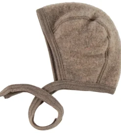 Babyhjelme|Engel Babyhjelm - Uld - Meleret Valnød