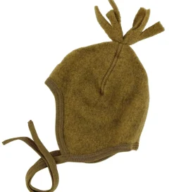 Babyhjelme|Engel Babyhjelm - Uld - Saffron Melange m. Kvast