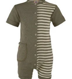 Sommerdragter|Engel Sommerdragt - Uld/Silke - Olive/Natural