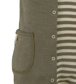 Sommerdragter|Engel Sommerdragt - Uld/Silke - Olive/Natural