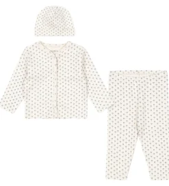 Cardigans|Fanga Fontana Sæt - Cardigan/Leggings/Hue - Bello - Punto Blu