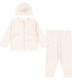 Cardigans|Fanga Fontana Sæt - Cardigan/Leggings/Hue - Bello - Punto Rosa