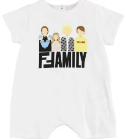Sommerdragter|Fendi Kids Sommerdragt - Hvid m. Family