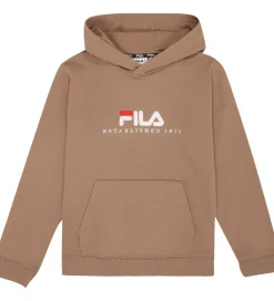 Hættetrøjer|Fila Hættetrøje - Carisio - Taupe Gray m. Logo