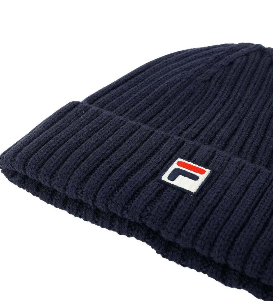 Huer Og Hatte|Fila Hue - Strik - Rib - Poplol - Black Iris