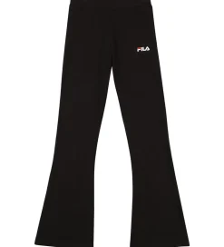 Leggings|Fila Leggings - Mariette Flared - Sort m. Logo
