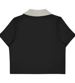 T-Shirts|Fila Polo - Cropped - Venaria - Sort m. Logo