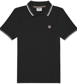T-Shirts|Fila Polo - Piqué - Biella - Sort m. Logo