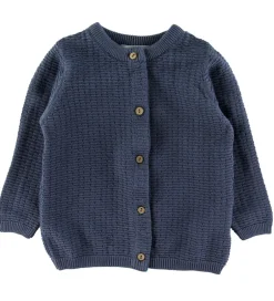Striktrøjer|Fixoni Cardigan - Strik - China Blue
