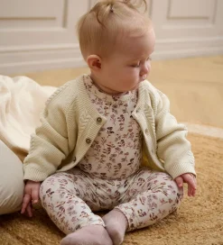 Cardigans|Striktrøjer|Fixoni Cardigan - Strik - Eggnog