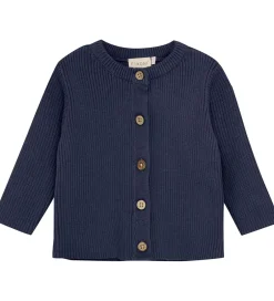 Striktrøjer|Fixoni Cardigan - Strik - Indigo Blue