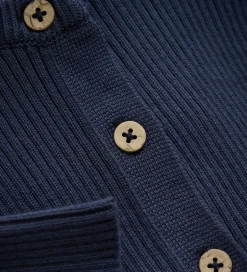 Striktrøjer|Fixoni Cardigan - Strik - Indigo Blue