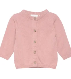 Striktrøjer|Fixoni Cardigan - Strik - Misty Rose