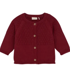 Cardigans|Fixoni Cardigan - Strik - Syrah