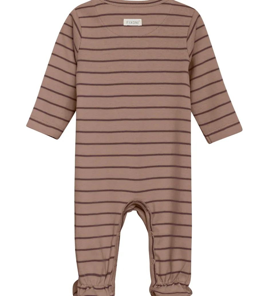 Heldragter|Fixoni Heldragt - Mocha Meringue m. Striber