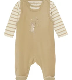 Heldragter|Fixoni Sparkedragt m. Body l/æ - Velour - Sesame