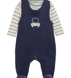 Heldragter|Fixoni Sparkedragt m. Body l/æ - Velour - Indigo Blue