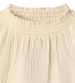 Bluser|Pigetøj|Fliink Bluse - Musselin - Paco - Sandshell