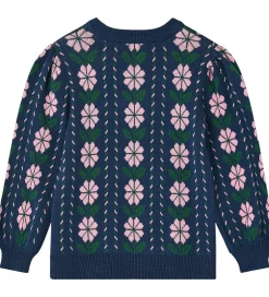 Bluser|Fliink Bluse - Strik - Garden - Insignia Blue