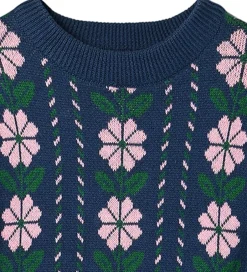 Bluser|Fliink Bluse - Strik - Garden - Insignia Blue