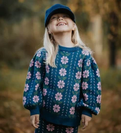 Bluser|Fliink Bluse - Strik - Garden - Insignia Blue