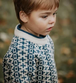 Bluser|Unisex-Tøj|Fliink Bluse - Strik - Nova - Insignia Blue