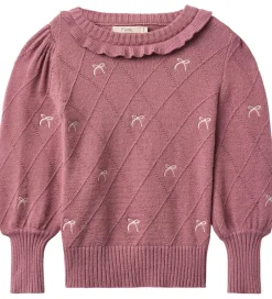 Bluser|Fliink Bluse - Strik - Viskoseblanding - Alon - Ash Rose