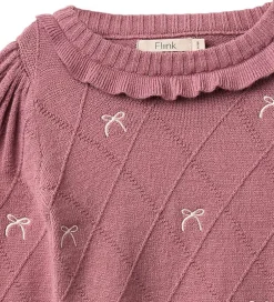 Bluser|Fliink Bluse - Strik - Viskoseblanding - Alon - Ash Rose