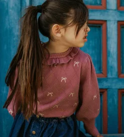 Bluser|Fliink Bluse - Strik - Viskoseblanding - Alon - Ash Rose