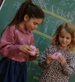 Bluser|Fliink Bluse - Strik - Viskoseblanding - Alon - Ash Rose