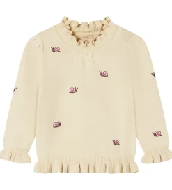 Bluser|Fliink Bluse - Strik - Viskoseblanding - Alon - Sandshell