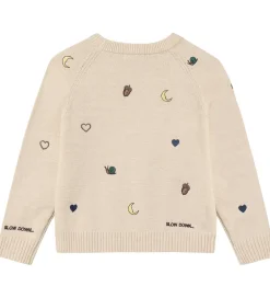 Bluser|Unisex-Tøj|Fliink Bluse - Strik - Viskoseblanding - Benna - Sandshell