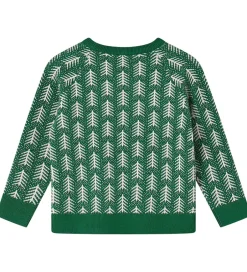 Bluser|Unisex-Tøj|Fliink Bluse - Strik - Viskoseblanding - Benna - Hunter Green