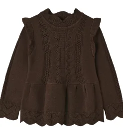 Bluser|Fliink Bluse - Strik - Viskoseblanding - Alilly - Coffee Bean