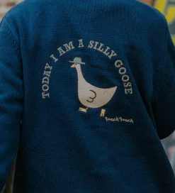 Cardigans|Striktrøjer|Fliink Cardigan - Strik - Mahdi - Insignia Blue