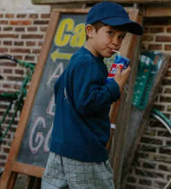 Cardigans|Striktrøjer|Fliink Cardigan - Strik - Mahdi - Insignia Blue