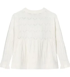 Striktrøjer|Fliink Cardigan - Strik - Sunny - Cloud Dancer