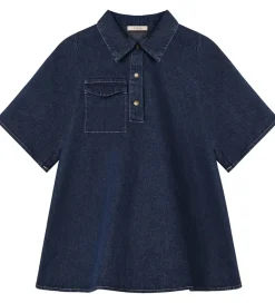 Kjoler|Fliink Kjole - Denim - Don - Dark Denim Blue