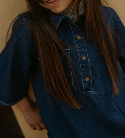 Kjoler|Fliink Kjole - Denim - Don - Dark Denim Blue