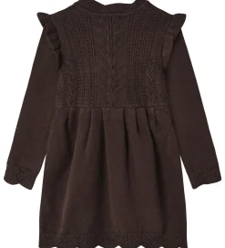 Kjoler|Fliink Kjole - Strik - Alilly - Coffee Bean