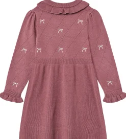 Kjoler|Fliink Kjole - Strik - Viskoseblanding - Alon - Ash Rose