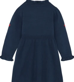 Kjoler|Fliink Kjole - Strik - Viskoseblanding - Benna - Insignia Blue