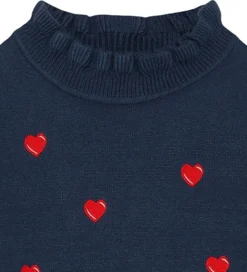 Kjoler|Fliink Kjole - Strik - Viskoseblanding - Benna - Insignia Blue