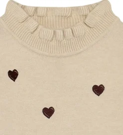 Kjoler|Fliink Kjole - Strik - Viskoseblanding - Benna - Sandshell